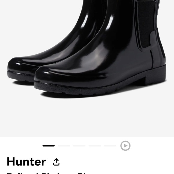 Brand new Women’s Hunter Refined Chelsea Gloss Sz 10 - Picture 3 of 3